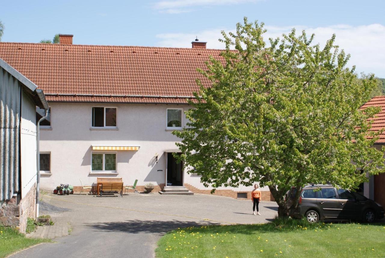 Ferienwohnung Zum Kirschhof Hofbieber ภายนอก รูปภาพ