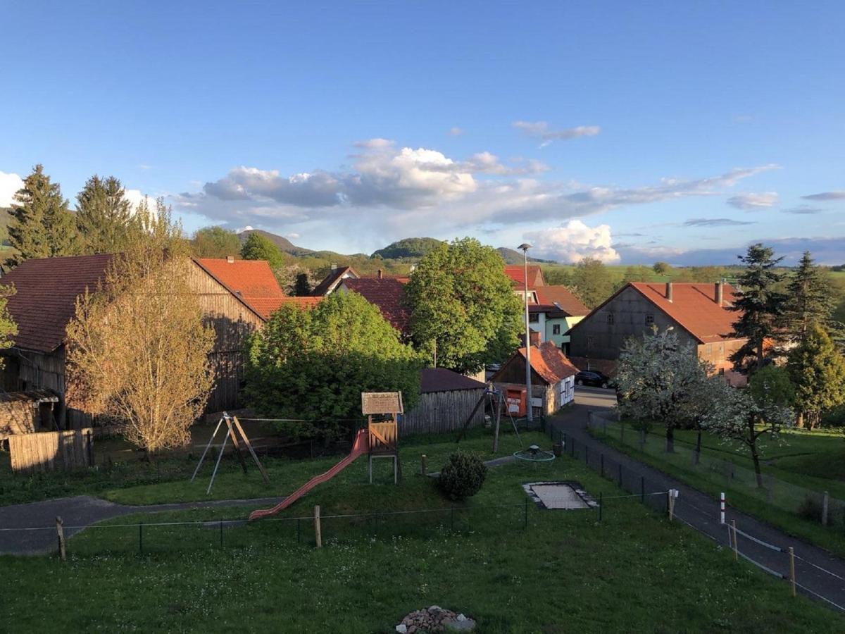 Ferienwohnung Zum Kirschhof Hofbieber ภายนอก รูปภาพ